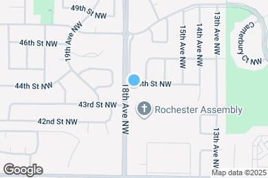 Map image of the property - 1712 45th St NW