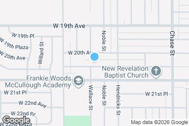 Map image of the property - 3586 20th Pl