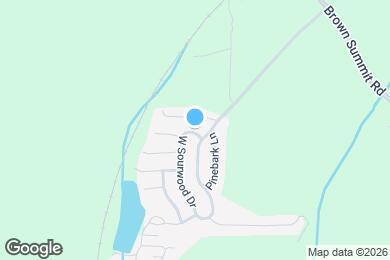 Map image of the property - 85 W Sourwood Dr