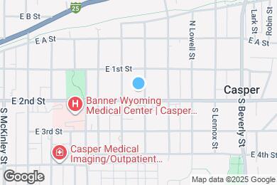 Map image of the property - 152 S Kenwood St