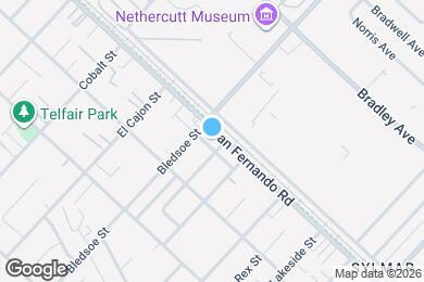 Map image of the property - 12883 San Fernando Rd