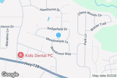 Map image of the property - 164 Meadowlark Ln