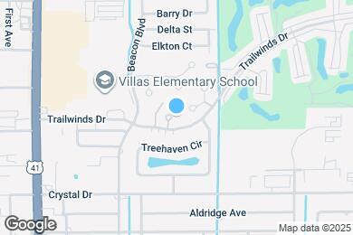 Map image of the property - 8513 Dominican Ct