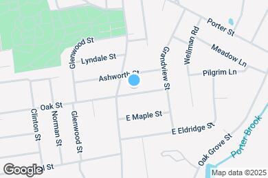 Map image of the property - 341 Oak St