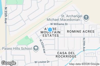 Map image of the property - 3132 W Robin Ln