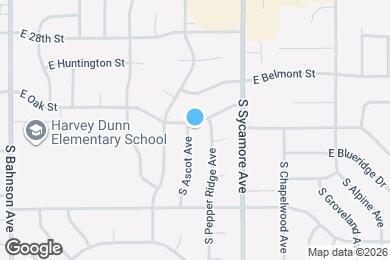 Map image of the property - 4401 E Oak St