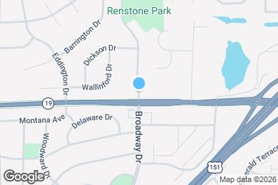 Map image of the property - 603 Broadway Dr