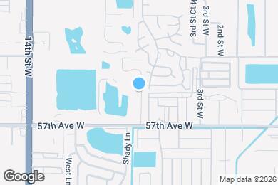 Map image of the property - Fountain Lake Bradenton