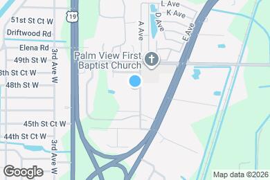 Map image of the property - 4713 4th Ave E