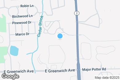 Map image of the property - 650 E Greenwich Ave