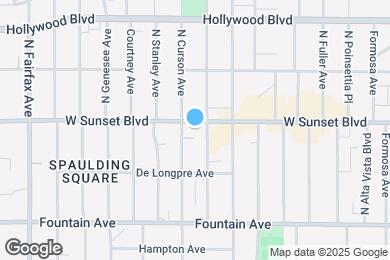 Map image of the property - Rae on Sunset