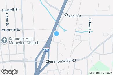 Map image of the property - 3300 Starlight Dr
