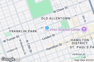 Map image of the property - 128 N 11th St