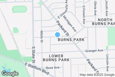 Map image of the property - 922 Dewey Ave