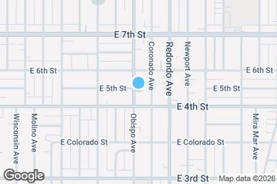 Map image of the property - 315 Obispo Ave