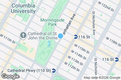 Map image of the property - 350 Manhattan Ave
