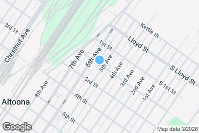 Map image of the property - 200 5th Ave