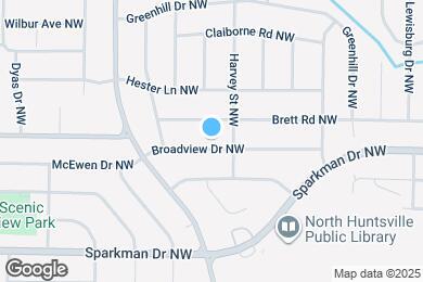 Map image of the property - 2904 Broadview Dr NW