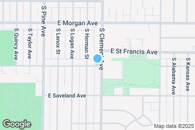 Map image of the property - 3637 S Clement Ave