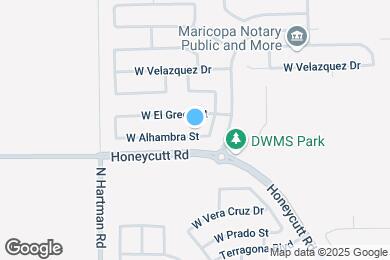 Map image of the property - 36322 W Alhambra St