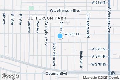 Map image of the property - 3621 Cimarron St