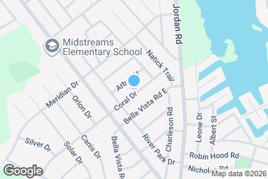 Map image of the property - 85 Coral Dr