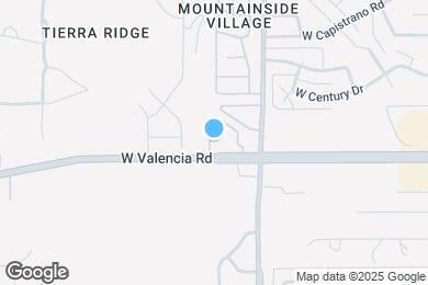 Map image of the property - Tierra Ridge Apartments