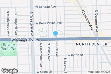 Map image of the property - 2234 W Irving Park Rd