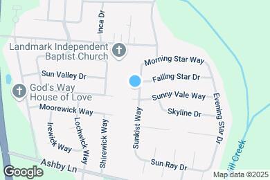 Map image of the property - 9812 Sunkist Way
