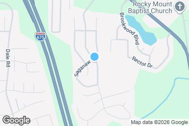 Map image of the property - 6745 Biscayne