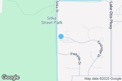 Map image of the property - 1600 Eastridge Dr