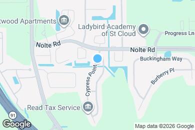 Map image of the property - 3313 Cypress Point Cir