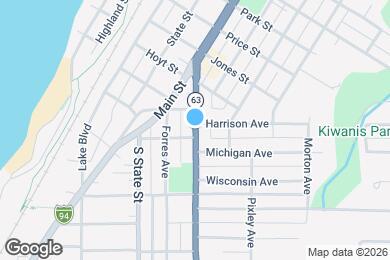 Map image of the property - 1314 Niles Ave