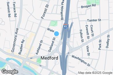 Map image of the property - 53 Oakland St