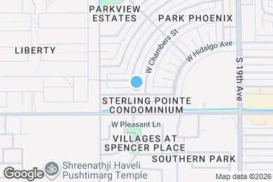 Map image of the property - 2226 W Hidalgo Ave