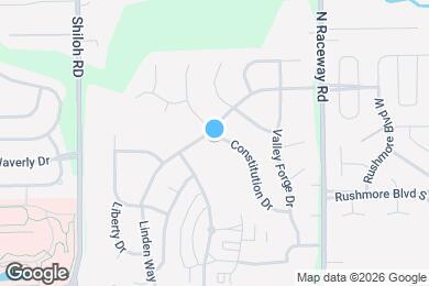 Map image of the property - 1298 Constitution Dr