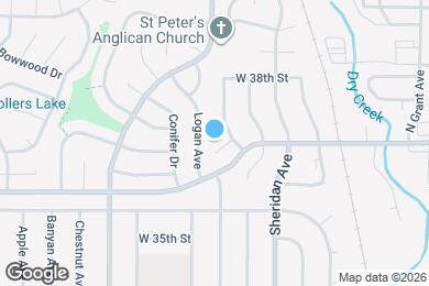 Map image of the property - 731 Fir Pl