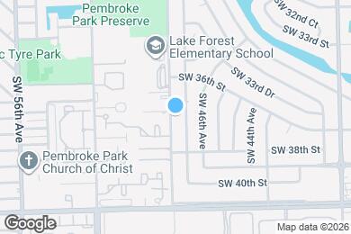 Map image of the property - 3701 SW 48th Ave
