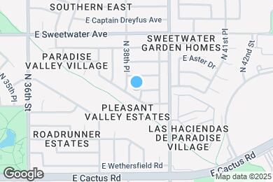 Map image of the property - 12616 N 39th St