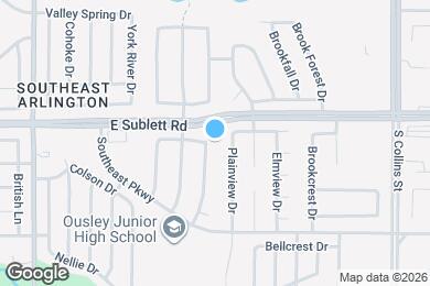 Map image of the property - 6305 Meadowglen Dr