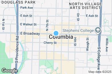 Map image of the property - 804 E Broadway