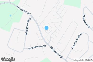 Map image of the property - 8023 Chambord Way