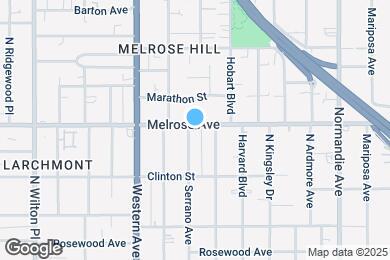 Map image of the property - La Vida Melrose