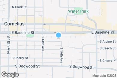 Map image of the property - 1578 S Alpine St