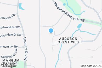 Map image of the property - 1071 N Shore Dr SW