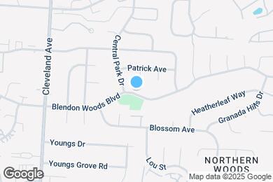 Map image of the property - 2732 Blendon Woods Blvd