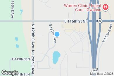 Map image of the property - 11503 N 132nd E Ave