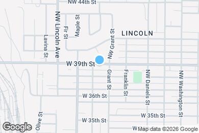 Map image of the property - 801 W 39th St