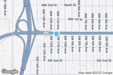 Map image of the property - 14 SW 11th Ave