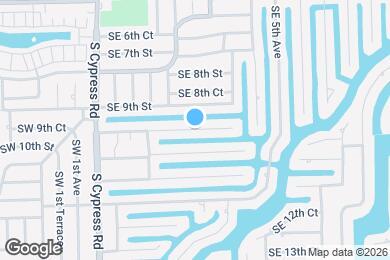 Map image of the property - 310 SE 9th Ct